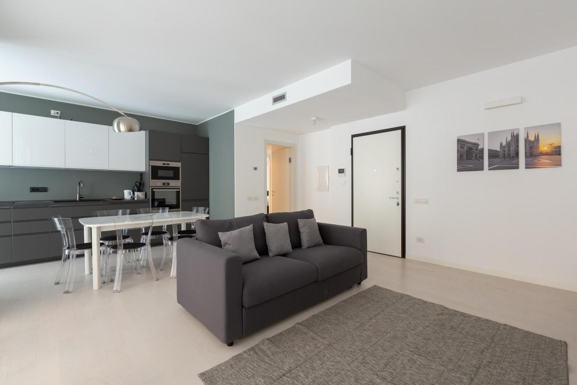 Porta Nuova Bright And Roomy Flat Milánó Kültér fotó